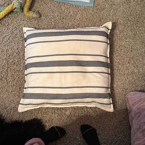 Big striped pillow
